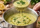 Hausgemachte fettverbrennende Suppe
