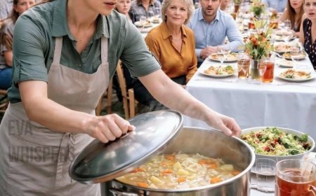 Meine Schwiegermutter lud zwanzig Gäste ein – doch beim Mittagessen wurde klar, was wirklich hinter der Planung steckte
