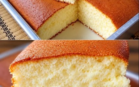 Ultra-Fluffy Milk Sponge Cake – Ein unglaublich luftiger Milchkuchen