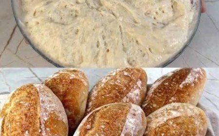 Ich kaufe kein Brot mehr! Kein Kneten, keine Eier, keine Butter – das einfachste und günstigste Brotrezept überhaupt