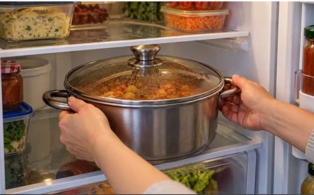 Warum du Essen besser nicht im Kochtopf im Kühlschrank aufbewahren solltest: Zwei Gründe, an die viele nicht denken