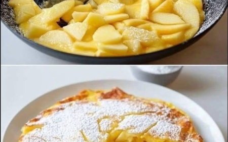 Omas Apfelpfannkuchen aus der Pfanne – saftig, fluffig und unwiderstehlich lecker