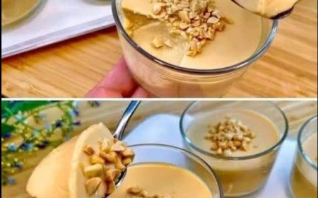 Ein schnelles und leckeres Dessert aus nur 3 Zutaten