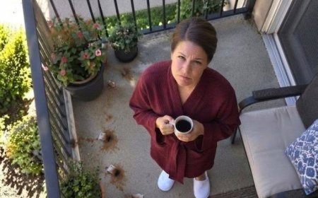 Ich habe meinen Nachbarn dreimal gebeten, keine Teebeutel mehr auf meinen Balkon zu werfen, aber er hat nicht lange gelacht.