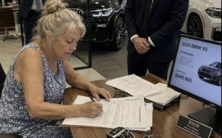 Der BMW-Verkäufer lachte sie aus, bis er herausfand, wer sie wirklich war.