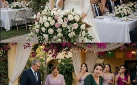 Ich nahm das Mikrofon auf meiner Hochzeit