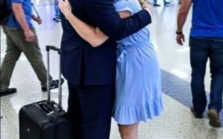 Mein Mann verabschiedete sich am Flughafen für eine zweijährige Geschäftsreise – doch kurz darauf entdeckte ich etwas Unerwartetes