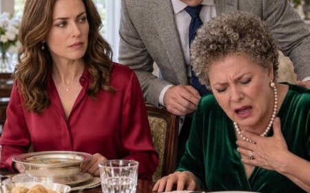 Beim Familienessen bemerkte ich etwas Merkwürdiges an meiner Suppe – kurz darauf nahm der Abend eine unerwartete Wendung