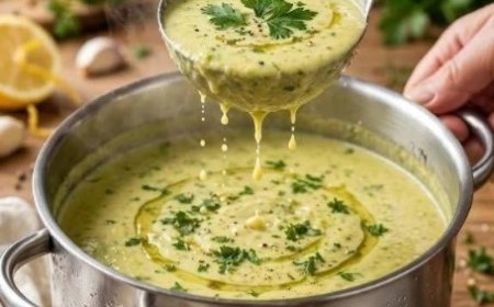Hausgemachte fettverbrennende Suppe