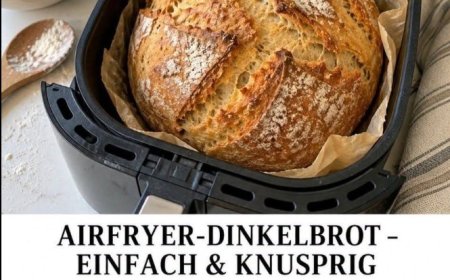 Dinkelbrot im Airfryer Rezept