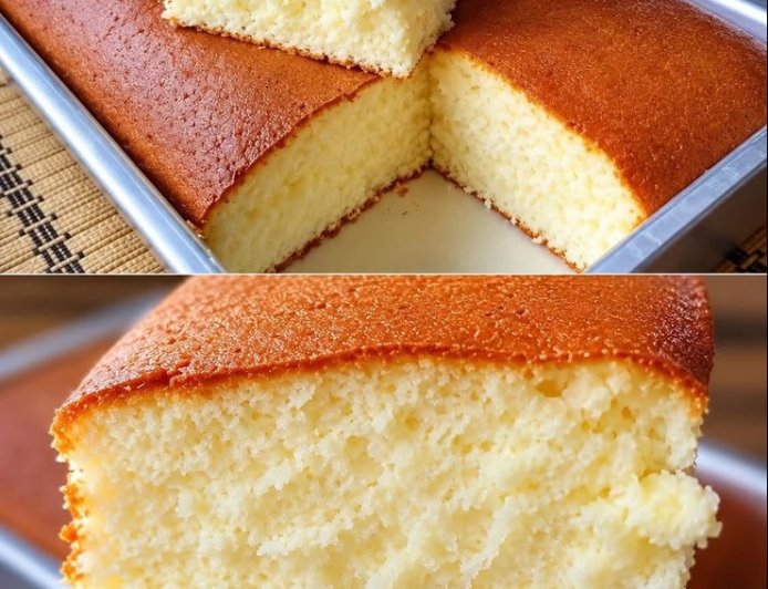 Ultra-Fluffy Milk Sponge Cake – Ein unglaublich luftiger Milchkuchen