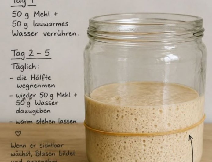 Sauerteigstarter selber machen