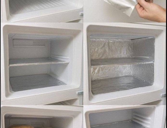 Alufolie im Gefrierschrank: Ein einfacher Trick, um Geld zu sparen