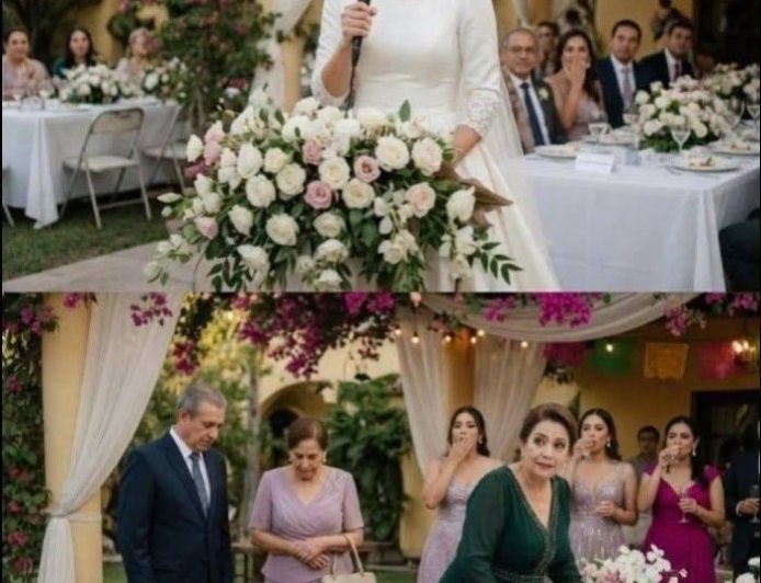 Ich nahm das Mikrofon auf meiner Hochzeit
