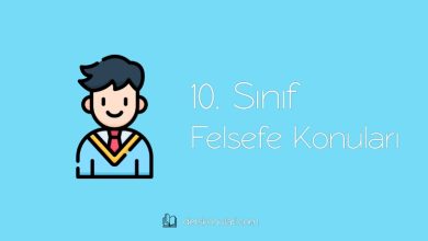 10. Sınıf Felsefe Konuları