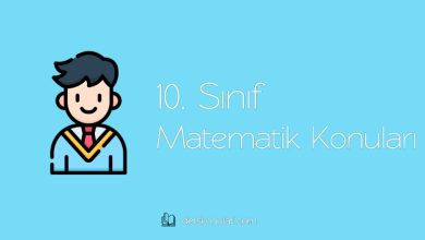 10. Sınıf Matematik Konuları